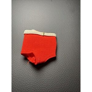 Vintage Mattel Skooter Doll Replacement Red Swimsuit Shorts